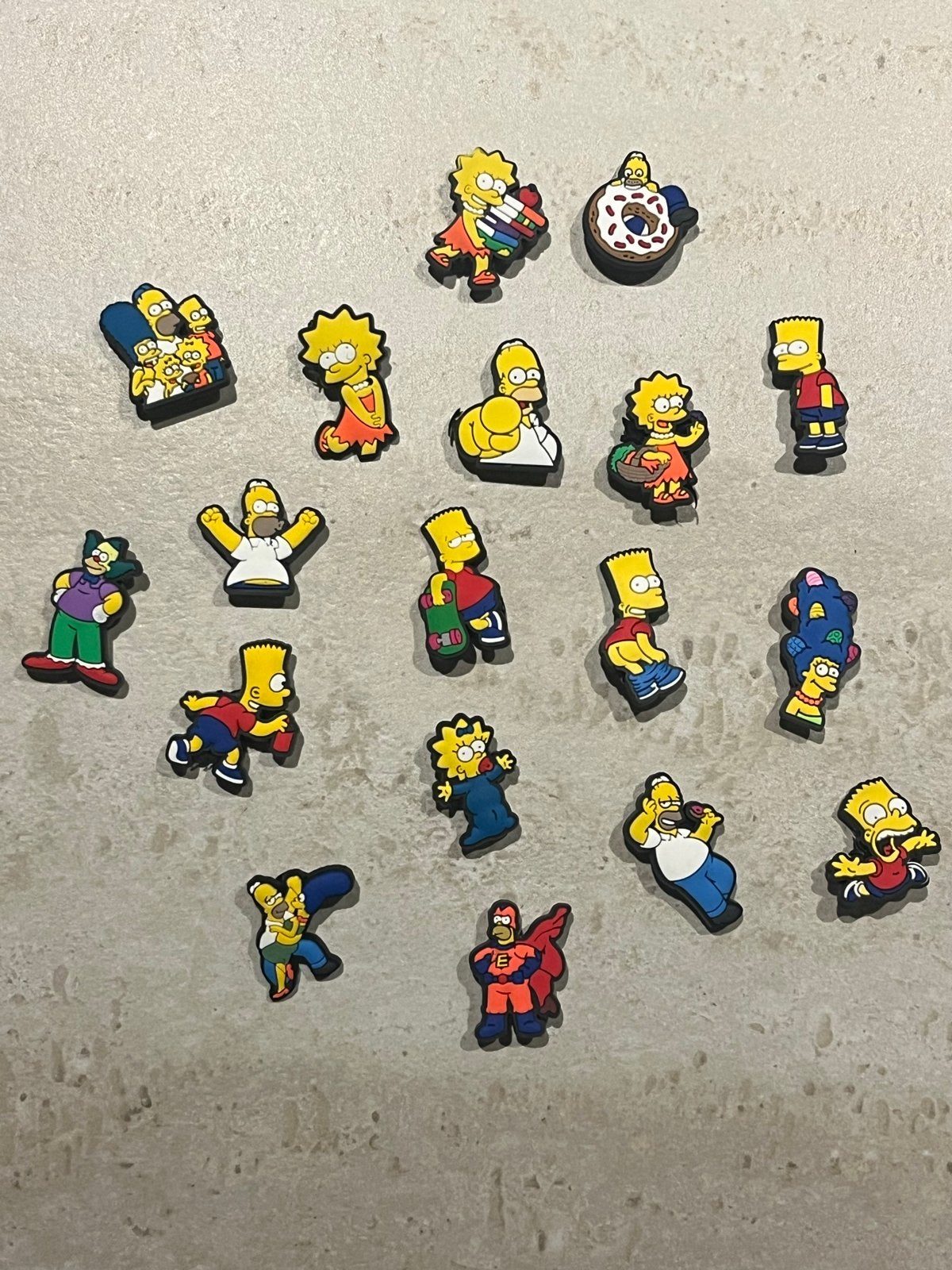 Simpsons Jibbitz voor Crocs - Per stuk, Verzamelen, Ophalen of Verzenden, Nieuw
