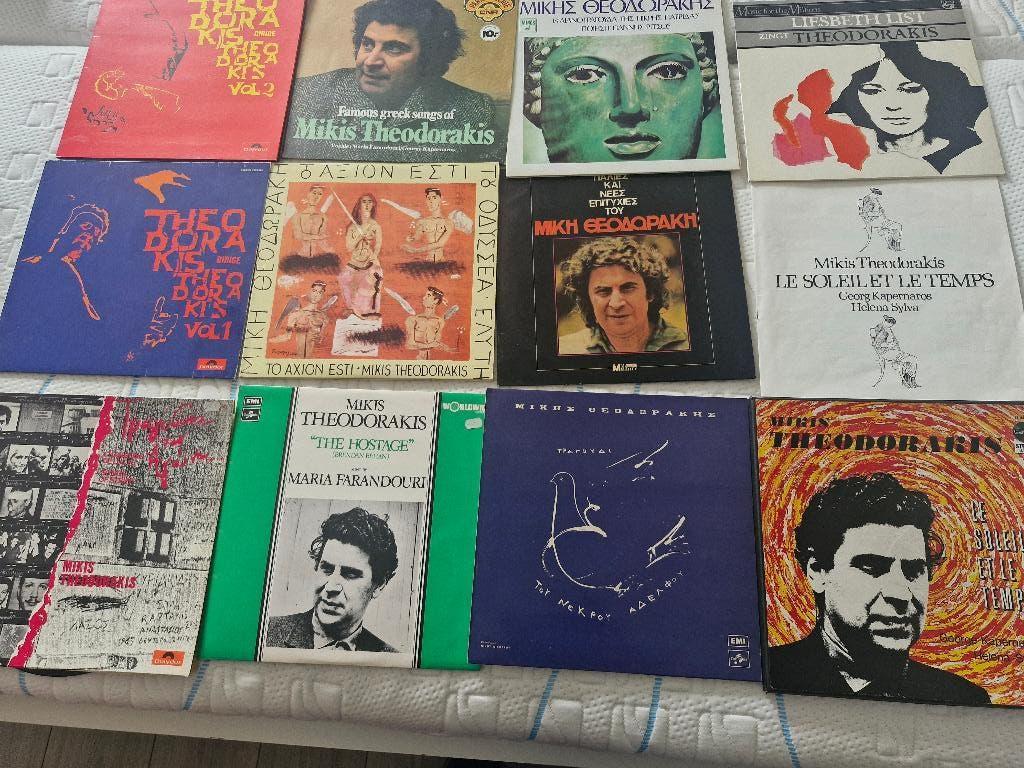10x Mikis Theodorakis, incl Liesbeth List, Ophalen of Verzenden, Gebruikt, Overige formaten, Europees
