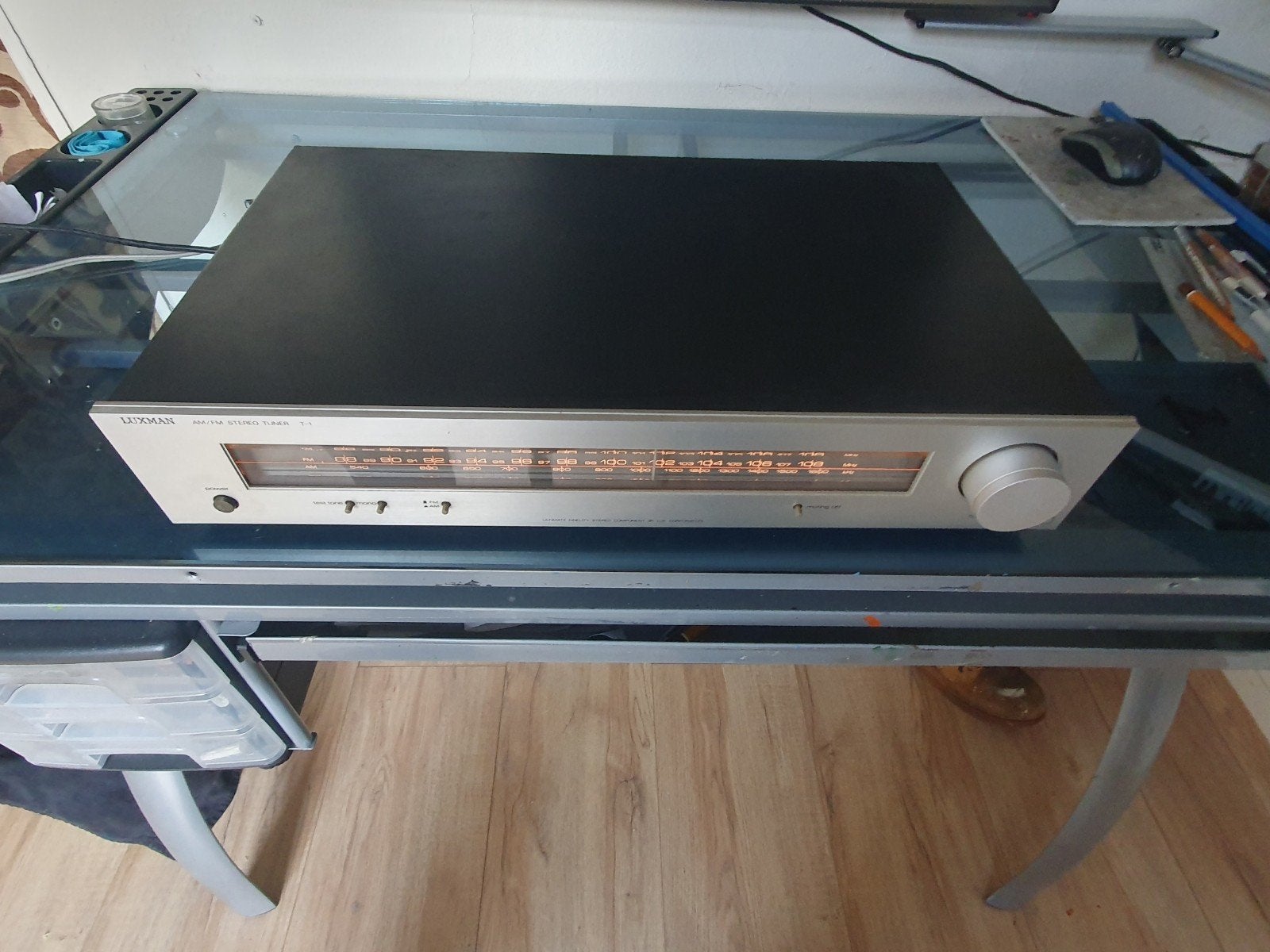 Luxman T-1 AM/FM Stereo Tuner - Vintage Audio, Ophalen, Gebruikt, Analoog