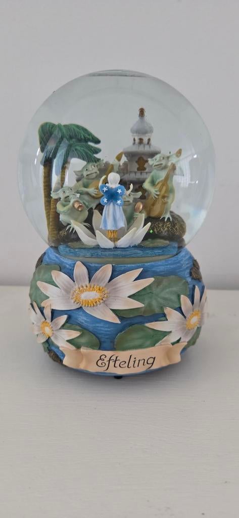 Efteling schudbol indische waterlelies, Verzamelen, Ophalen of Verzenden, Zo goed als nieuw, Beeldje of Poppetje
