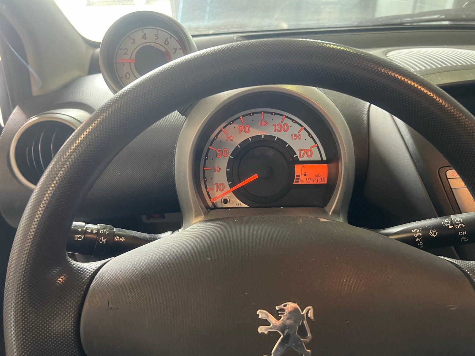 Peugeot 107 1.0 12V 3DR 2008 Blauw, Auto's, Voorwielaandrijving, 765 kg, 68 pk, Handgeschakeld