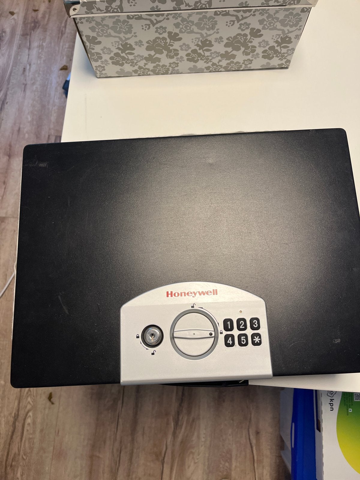 Honeywell Brandkast Kluis met Cijferslot en Sleutel, Ophalen, Gebruikt, Brandkast