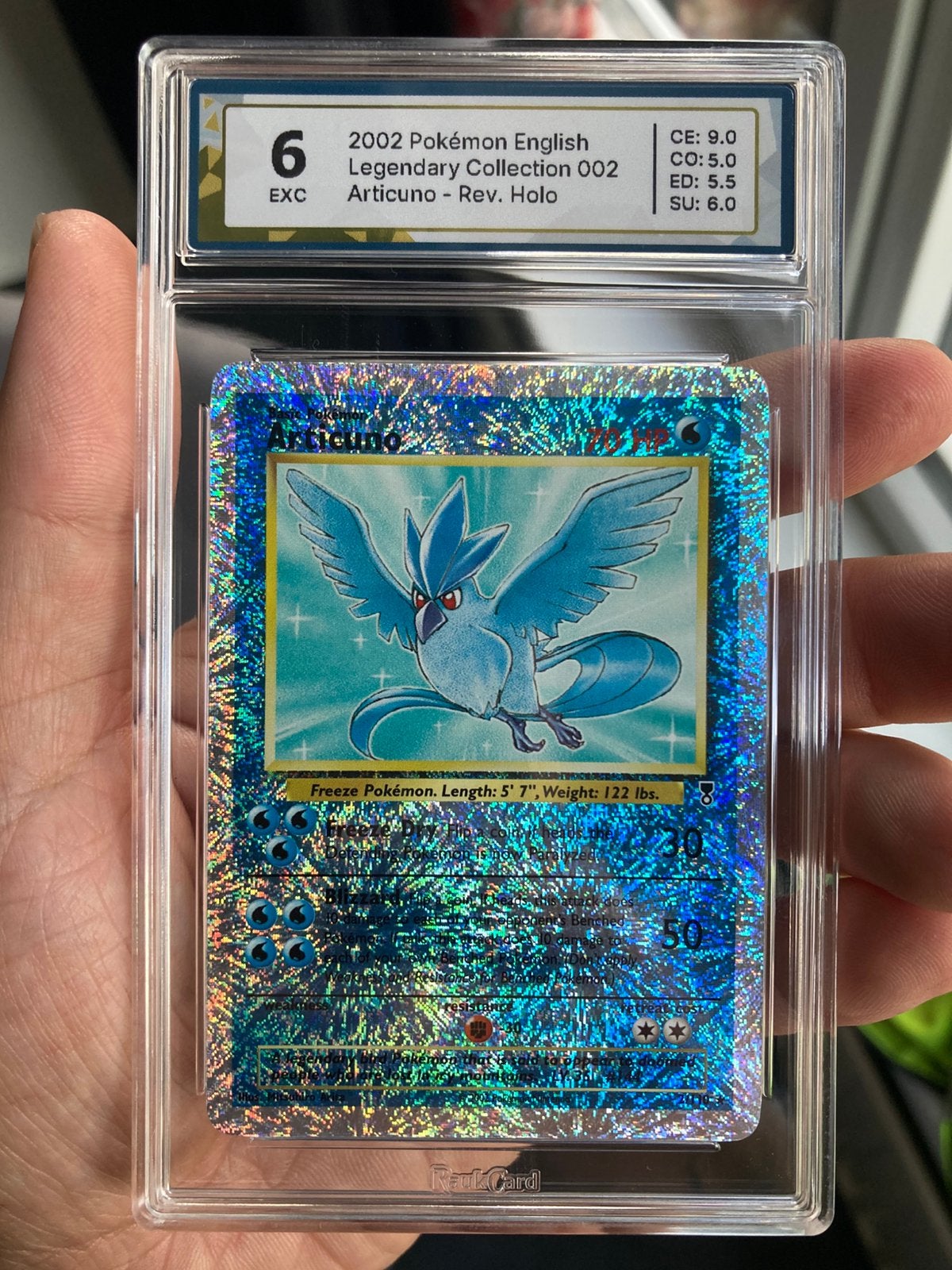 Articuno legendary collection reverse holo 2/110, Ophalen of Verzenden, Zo goed als nieuw