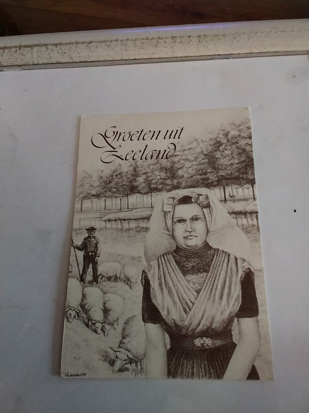 GROETEN UIT ZEELAND  ZUID BEVELAND KATHOLIEK, Ophalen of Verzenden, Klederdracht