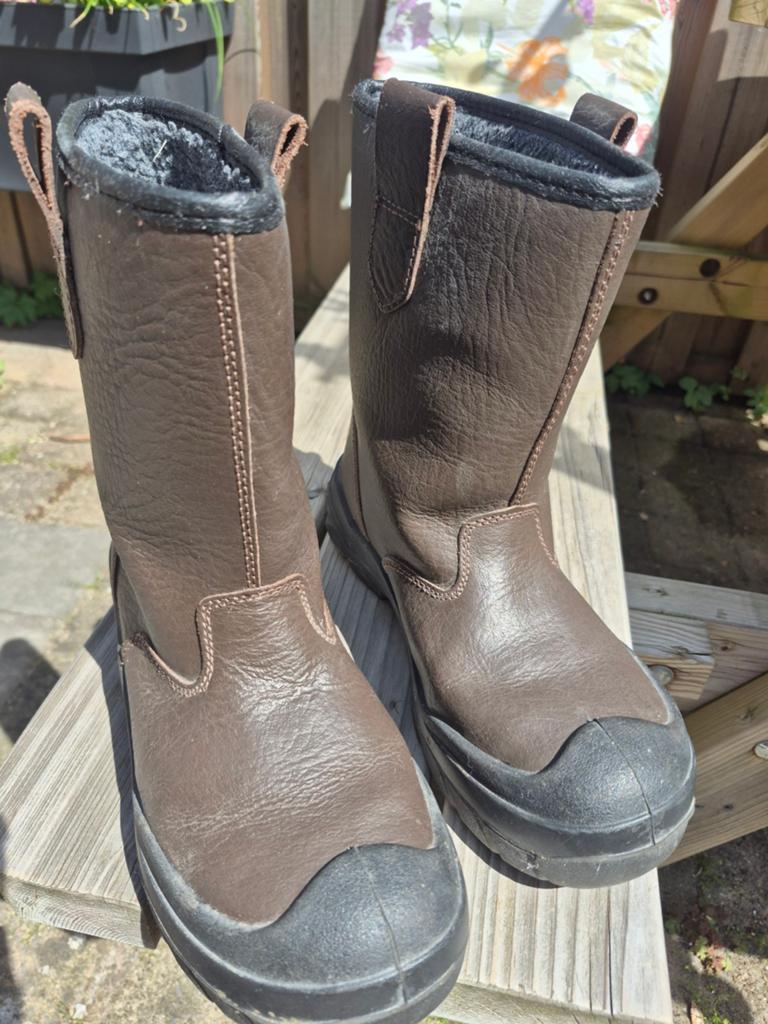 TopCraft Werklaarzen Maat 41 - Bruin, Ophalen, Bruin, Zo goed als nieuw, Werkschoenen