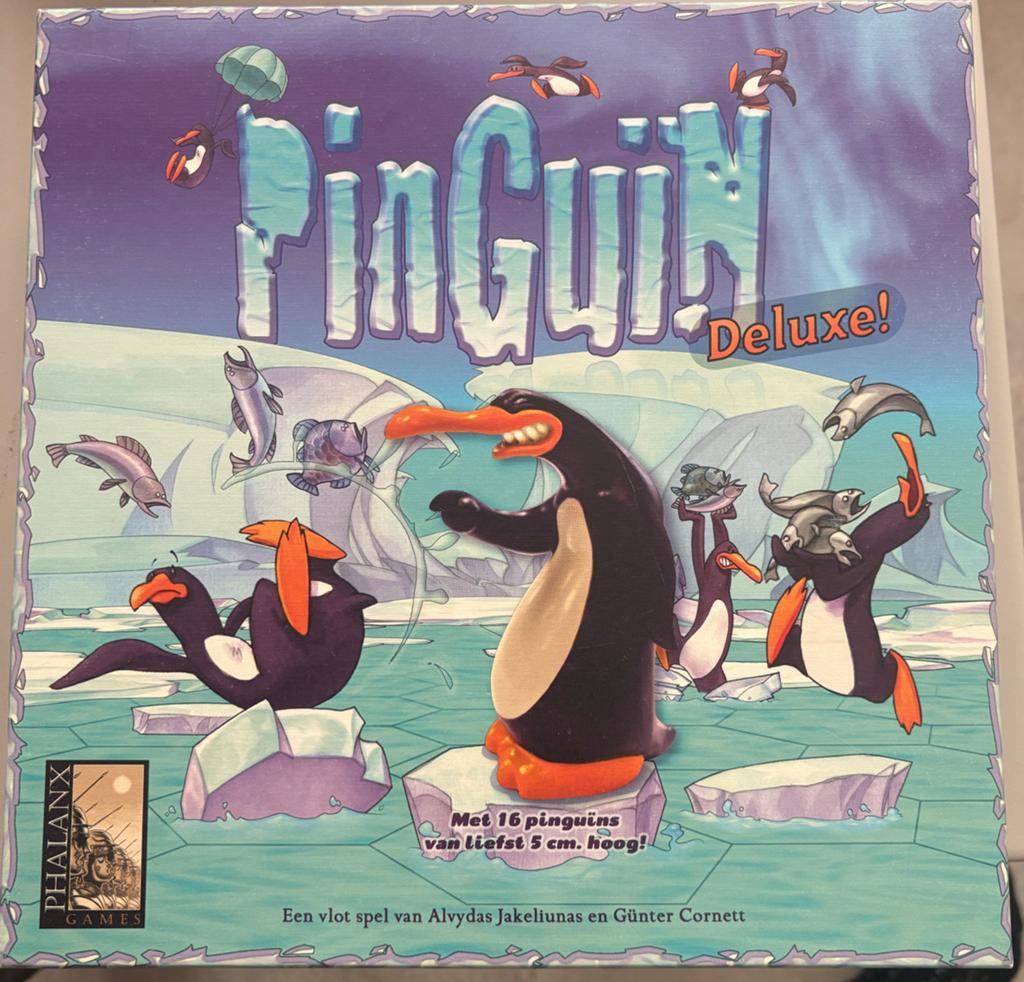 Pinguïn de luxe spel - Tactisch familiespel, Drie of vier spelers, Ophalen of Verzenden, Gebruikt