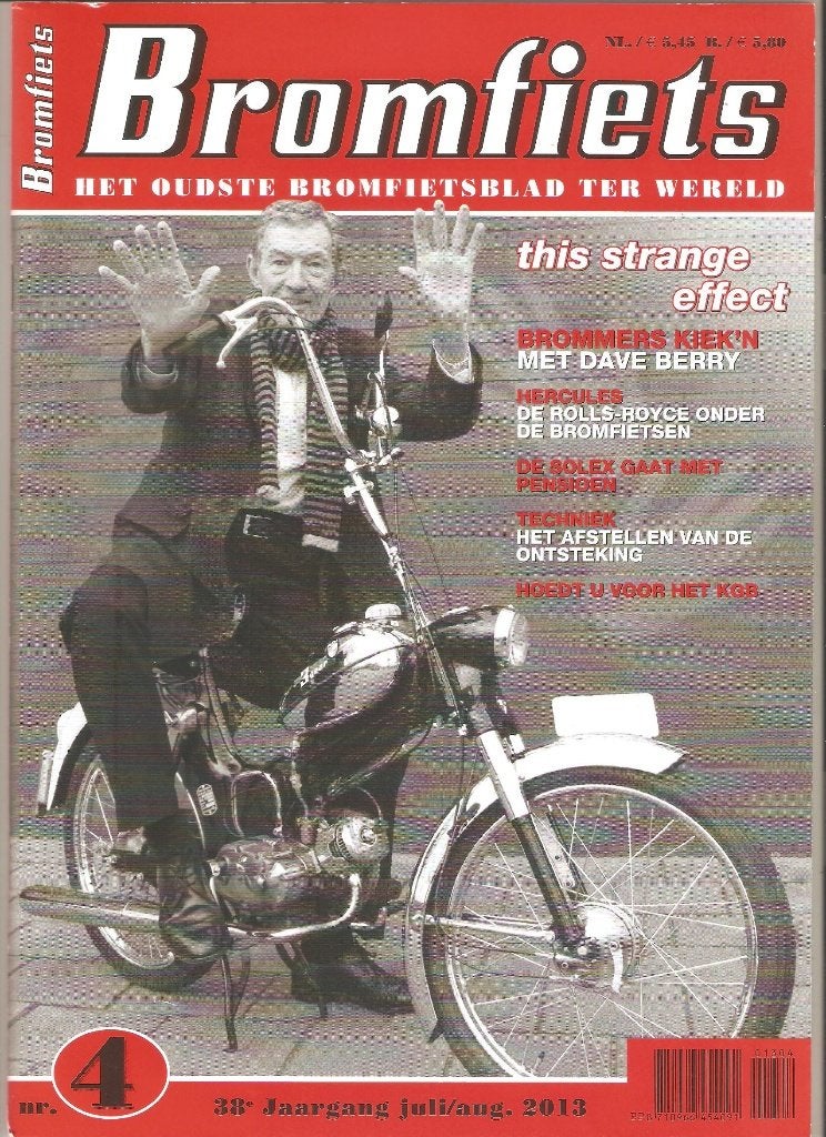 Bromfiets 4-2013:  Hercules – Solex - Gazelle, Ophalen of Verzenden, Zo goed als nieuw, Sport en Vrije tijd