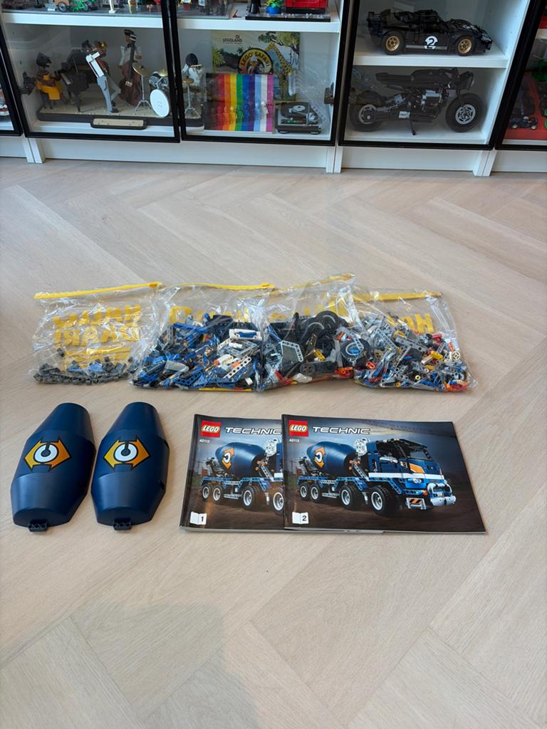Lego Technic 42112 Betonmixer vrachtwagen!, Kinderen en Baby's, Speelgoed | Duplo en Lego, Ophalen of Verzenden, Gebruikt, Lego
