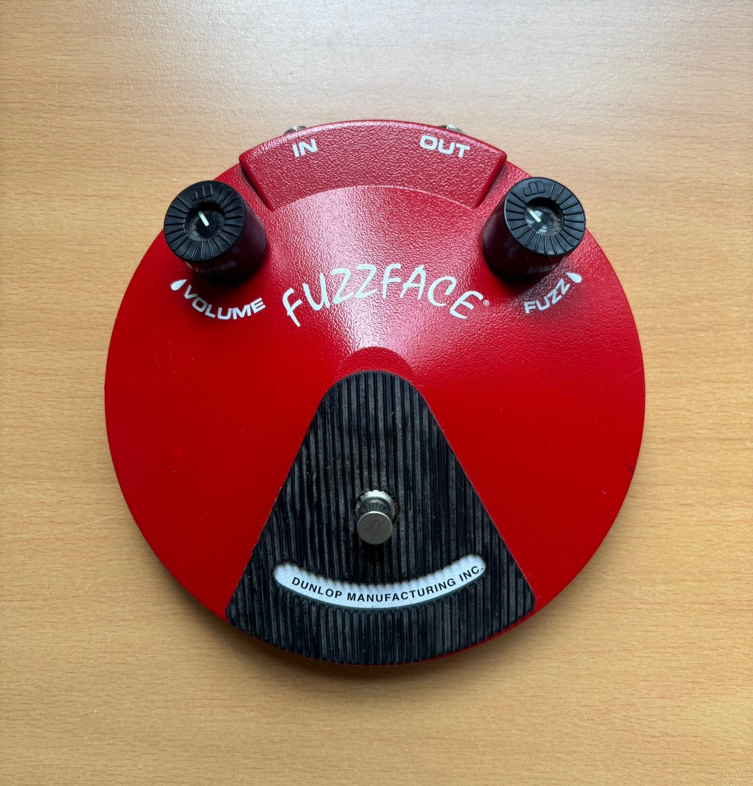 Fuzzface Jim Dunlop germanium JDF2, Ophalen of Verzenden, Gebruikt, Distortion, Overdrive of Fuzz