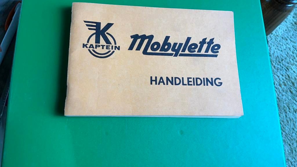 Handleiding Kaptein Mobylette, Ophalen of Verzenden