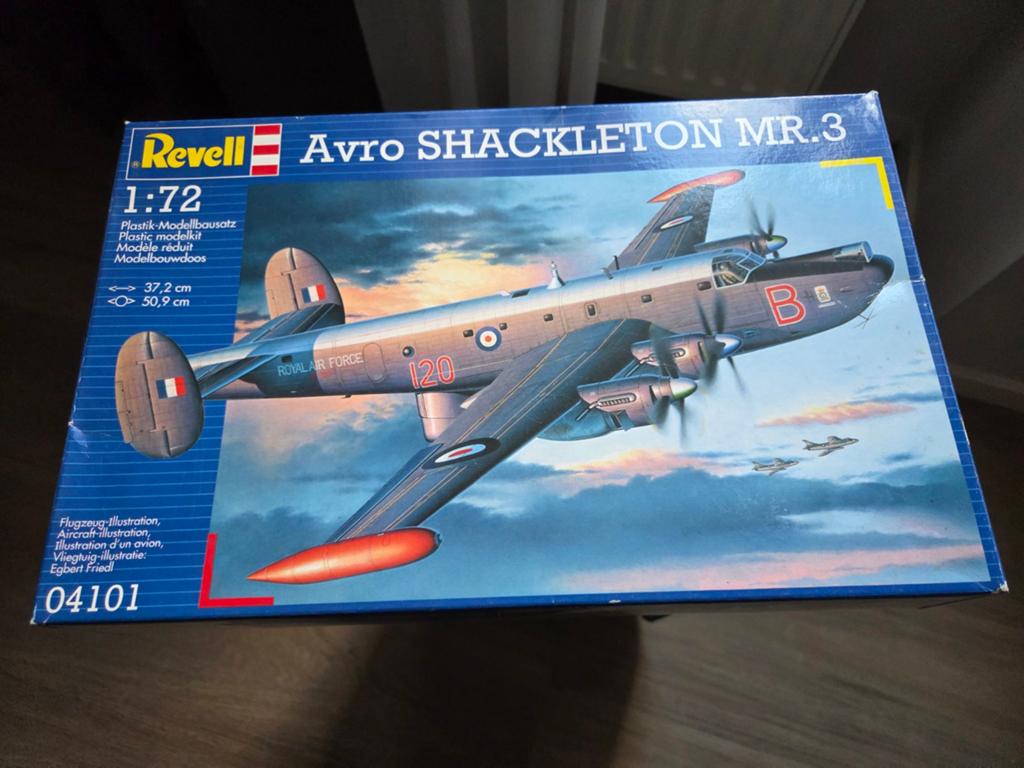 Revell Avro Shackleton MR.3 Modelbouw Vliegtuig 1:72, 1:72 tot 1:144, Revell, Ophalen of Verzenden, Zo goed als nieuw