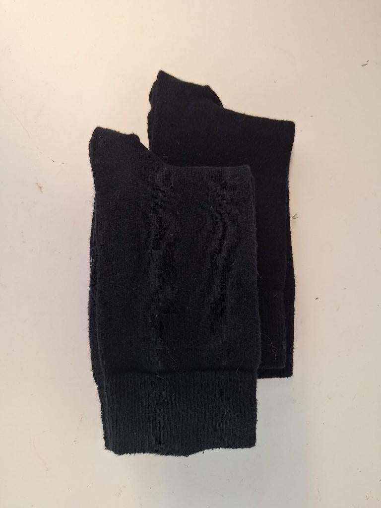 Heren sokken, zwart, 2-pack, Ophalen of Verzenden, Zo goed als nieuw, Maat 39 t/m 42, Zwart