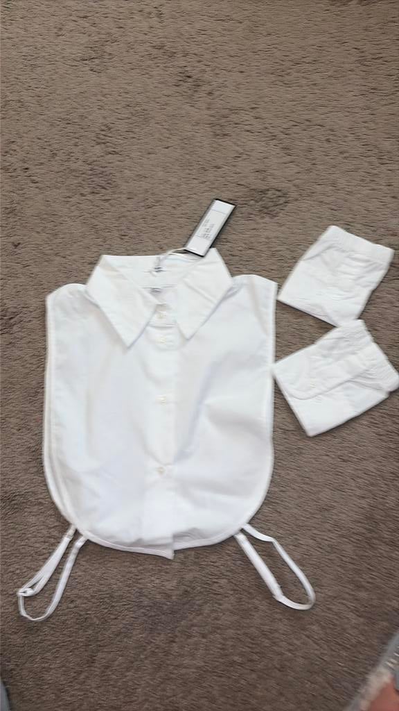 Nieuw wit kraagje en manchetten maat 40/42/44 merk Est’Y&Ro, Kleding | Dames, Overige Dameskleding, Ophalen of Verzenden, Nieuw