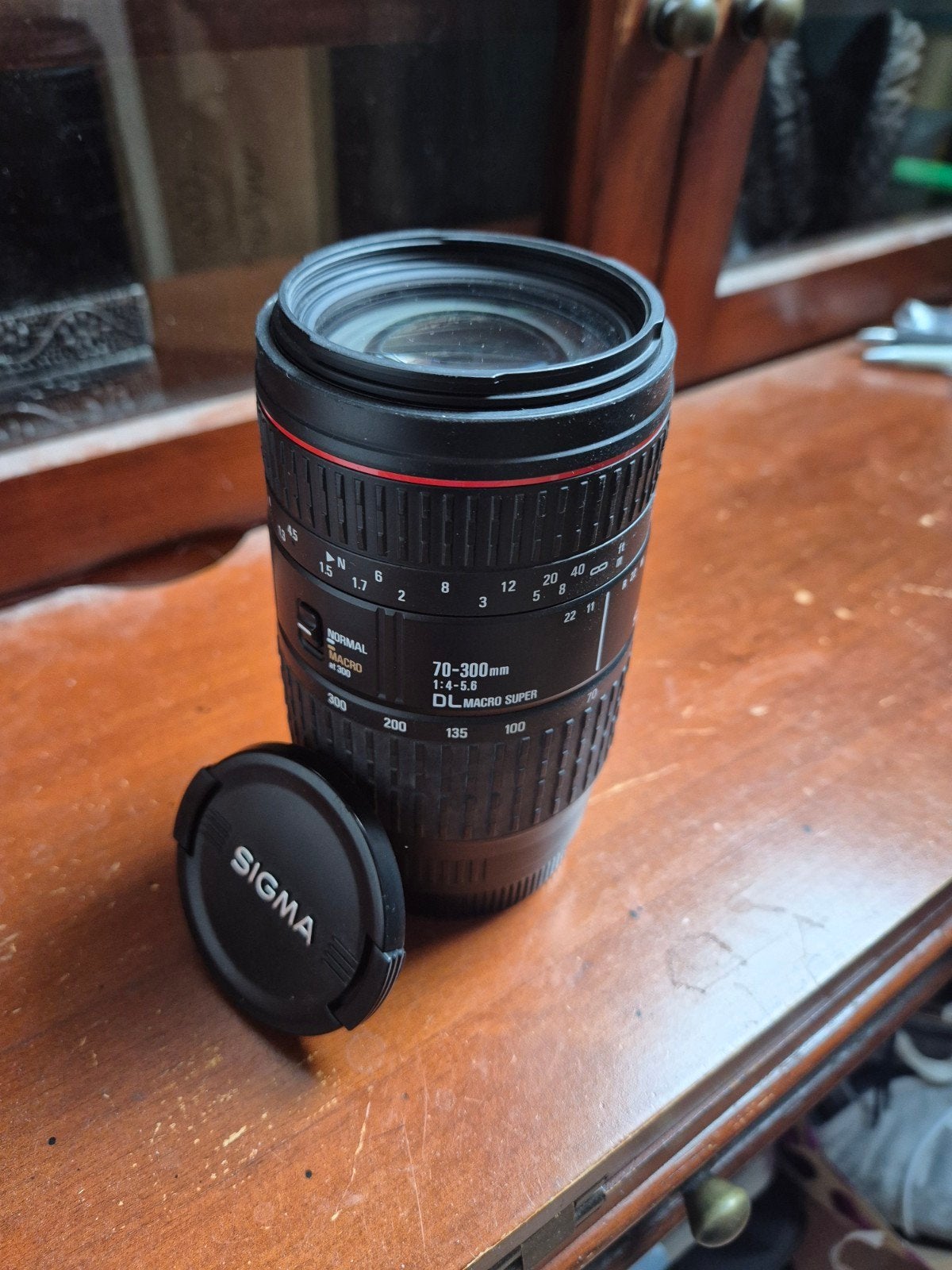 Sigma telelens 70-300 mm DL Macro super voor Canon, Ophalen, Gebruikt, Telelens, Zoom