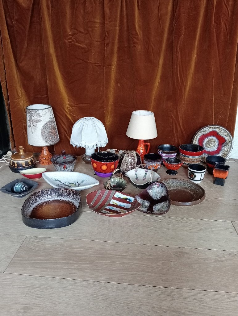 Vintage bloempotten/schalen, Ophalen