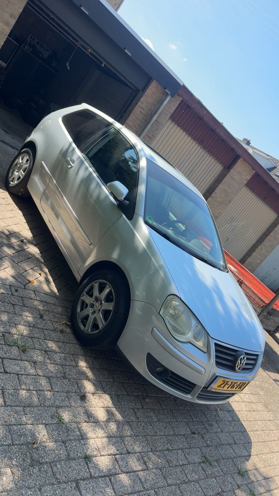 Volkswagen Polo 1.4 16V 59KW 2006 Grijs, Voorwielaandrijving, 40 €/maand, 4 cilinders, Handgeschakeld