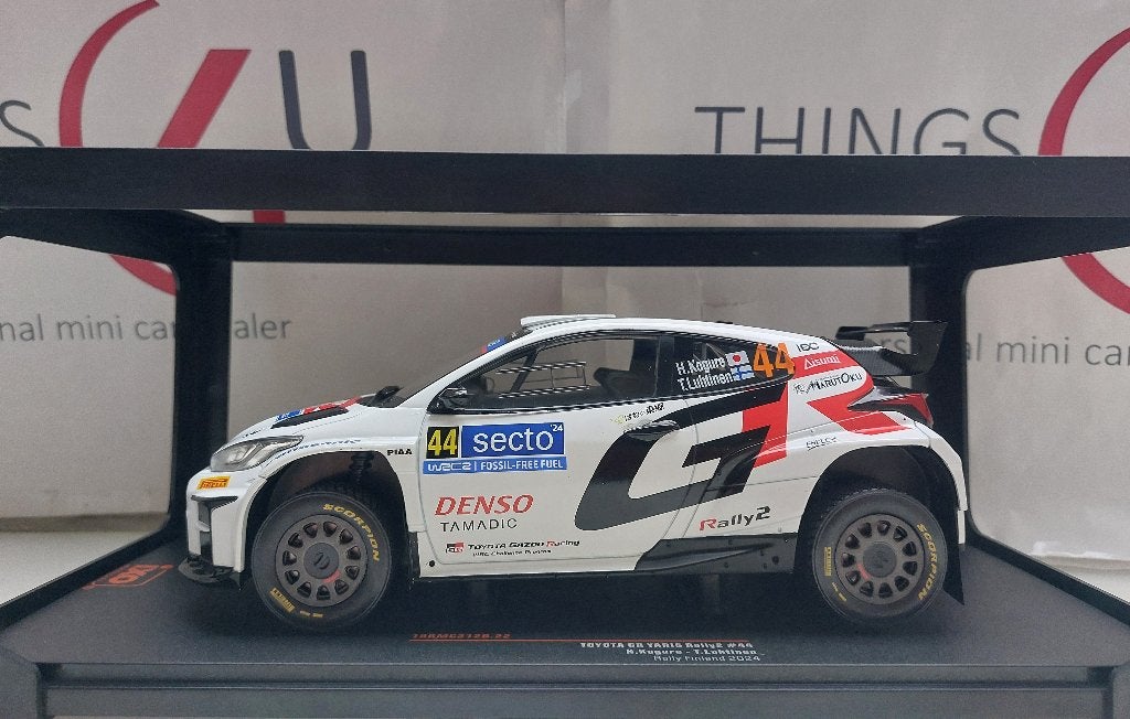 Ixo 1:18 Toyota GR Yaris Rally2 #44 rally Finland 2024, Ophalen of Verzenden, Nieuw, Auto, Overige merken