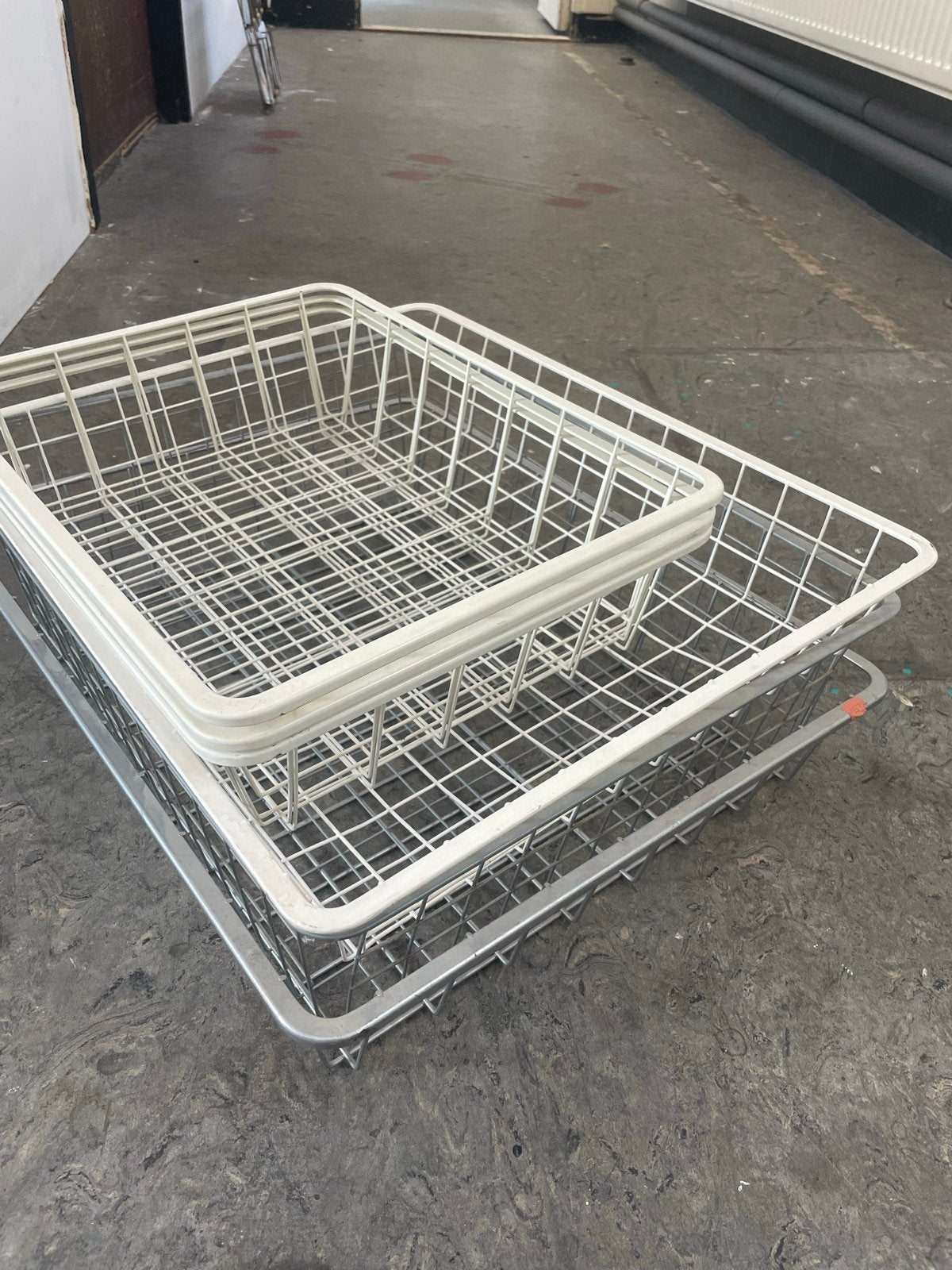 6x Draadmanden (3x groot, 3x klein) - Gratis Ophalen, Huis en Inrichting, Woonaccessoires | Schalen en Manden, Ophalen, Gebruikt