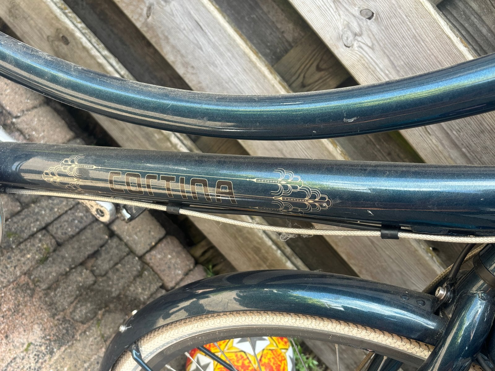 Mooie Cortina fiets met mand, in goede staat, 56 cm of meer, Ophalen, Gebruikt, Overige merken