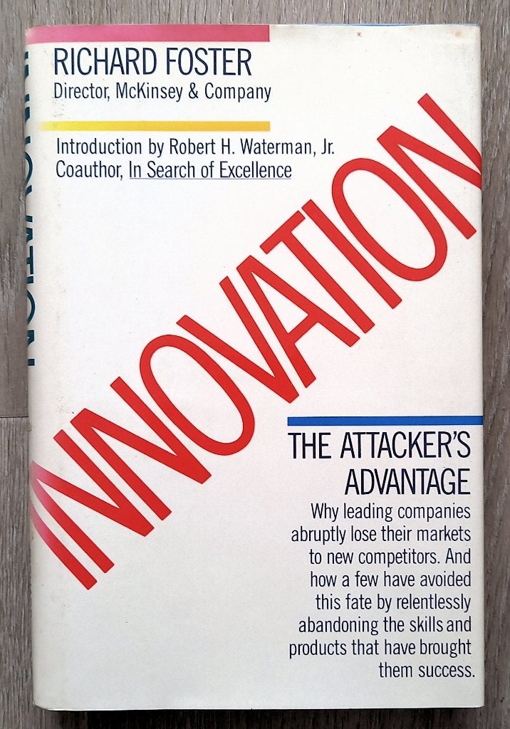 Innovation 1986 R. Foster Innovatie als bedrijfsstrategie, Boeken, Ophalen of Verzenden, Gelezen, Overige onderwerpen
