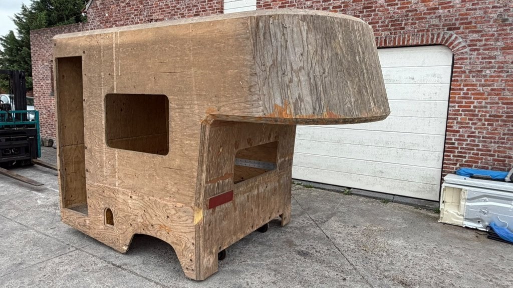 Camperunit camperopbouw afzetunit zelfbouw camper casco, Ophalen, Zo goed als nieuw