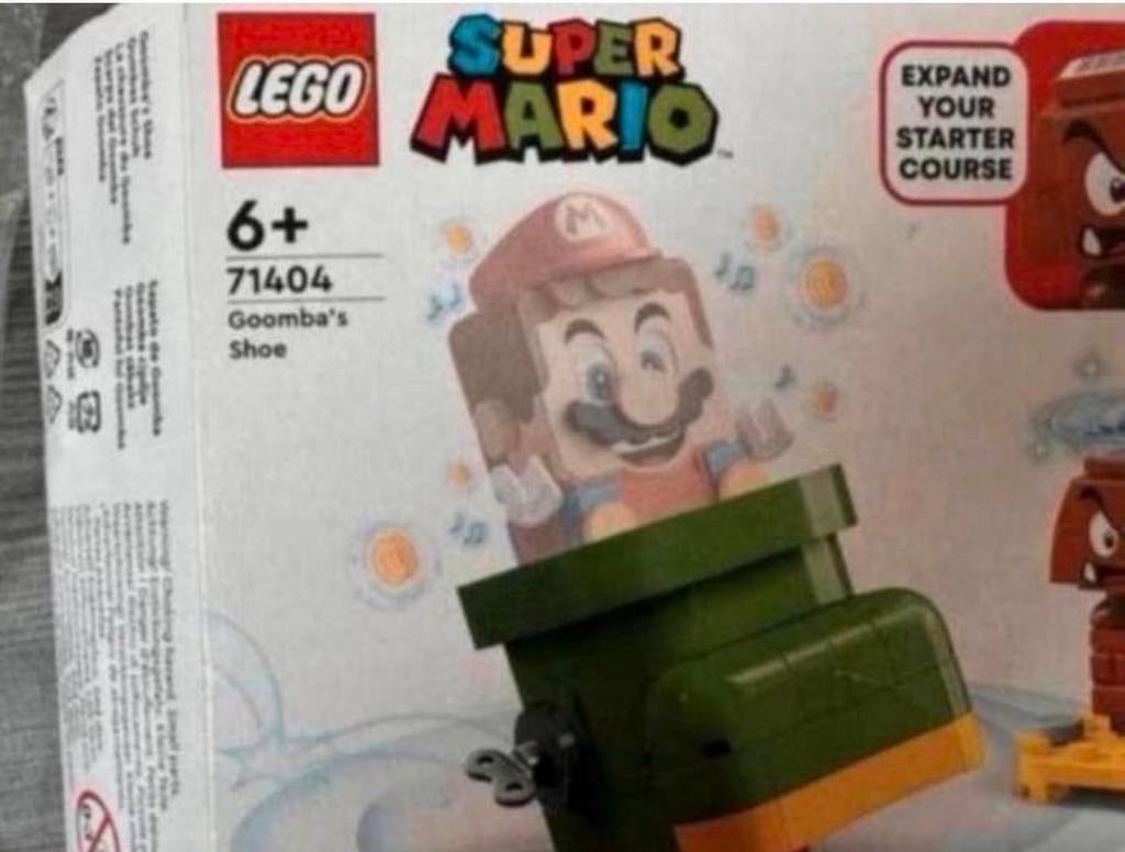 Lego supermario 71404 Goomba’s schoen, Compleet, Gebruikt, Lego, Ophalen of Verzenden