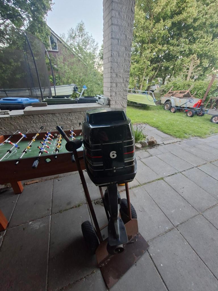 Mercury 6pk 2takt, Watersport en Boten, Bootonderdelen, Ophalen, Gebruikt, Motor en Techniek, Zeilboot of Motorboot