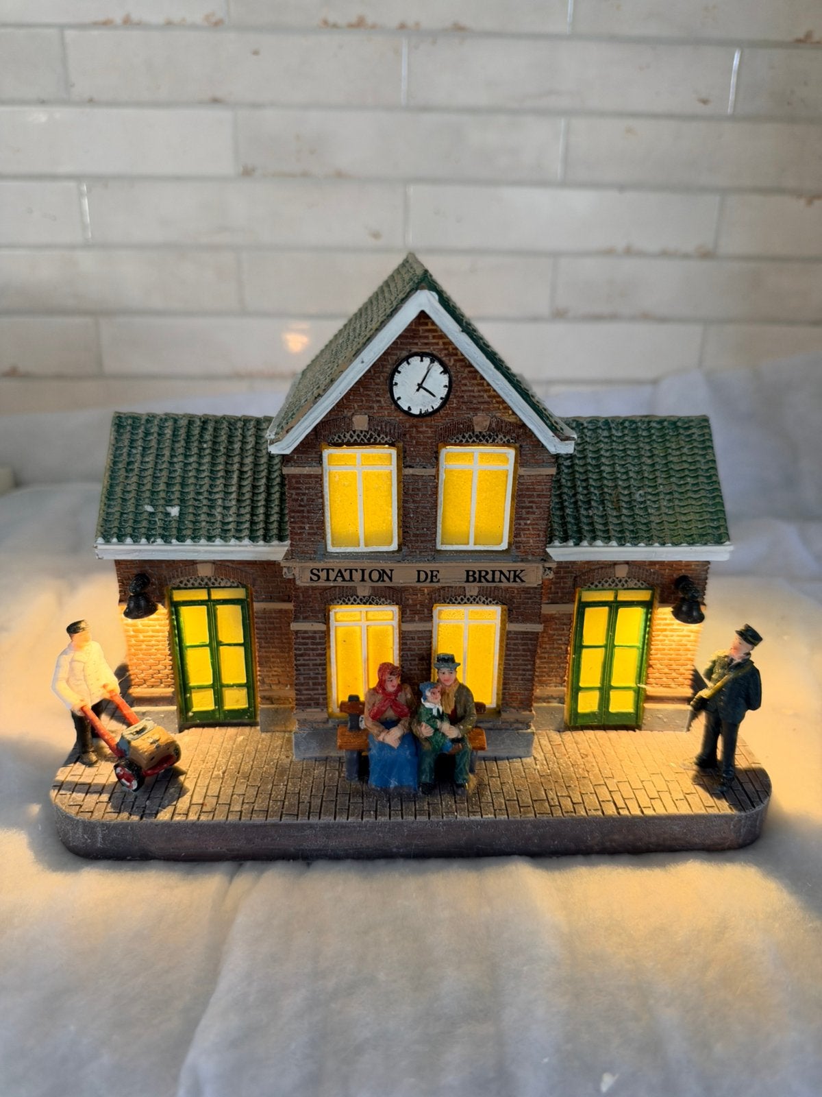 Intratuin de brink - treinstation kerst huis, Ophalen of Verzenden, Nieuw