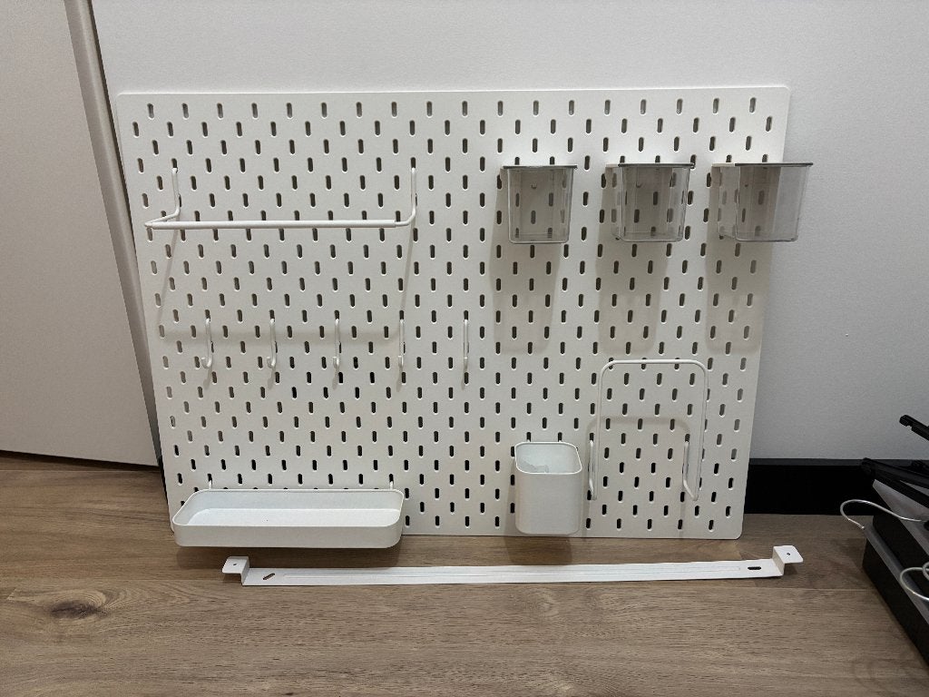 Ophangbord IKEA inclusief accessoires, Ophalen, Nieuw