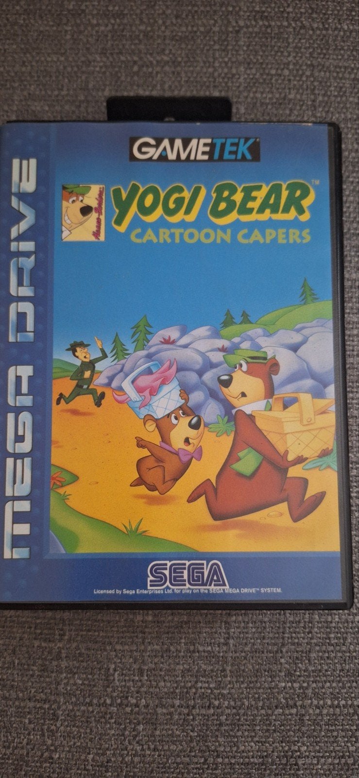 Yogi Bear Cartoon Capers (Sega Megadrive), Spelcomputers en Games, Gebruikt, 1 speler, Ophalen of Verzenden, Vanaf 3 jaar