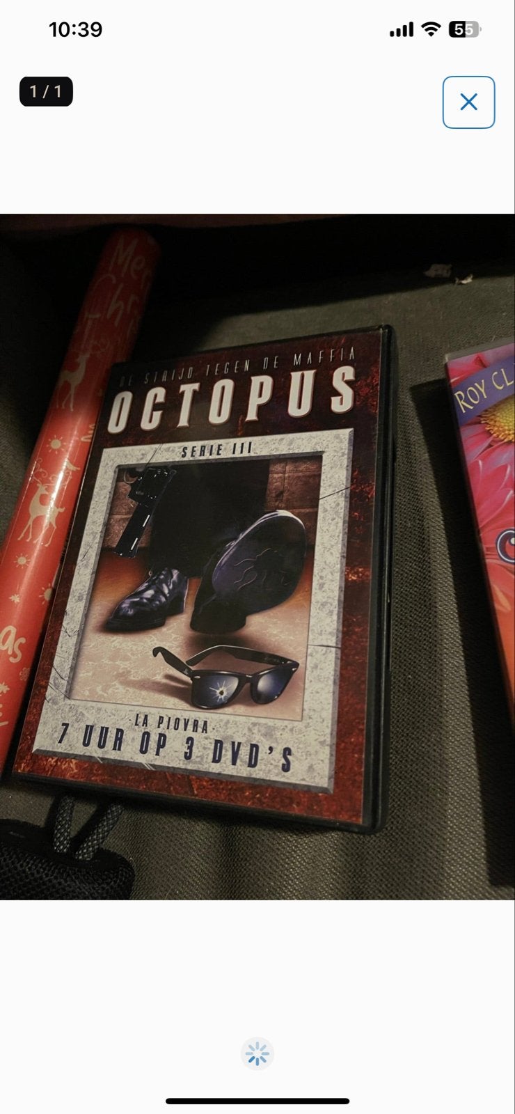 Octopus Serie III - De Strijd Tegen De Maffia (3 DVD's), Maffia en Misdaad, Gebruikt, Vanaf 16 jaar, Nederlands
