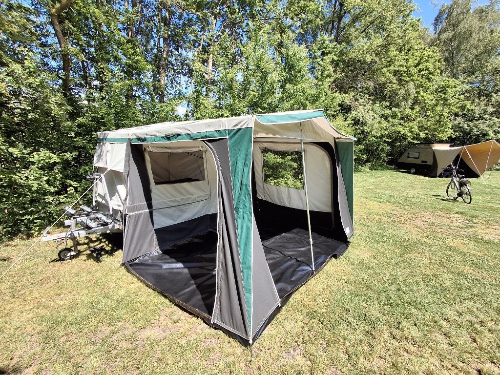 Multifunctionele tenttrailer Weekender, Ophalen, Tot en met 2, Weekender, Groen