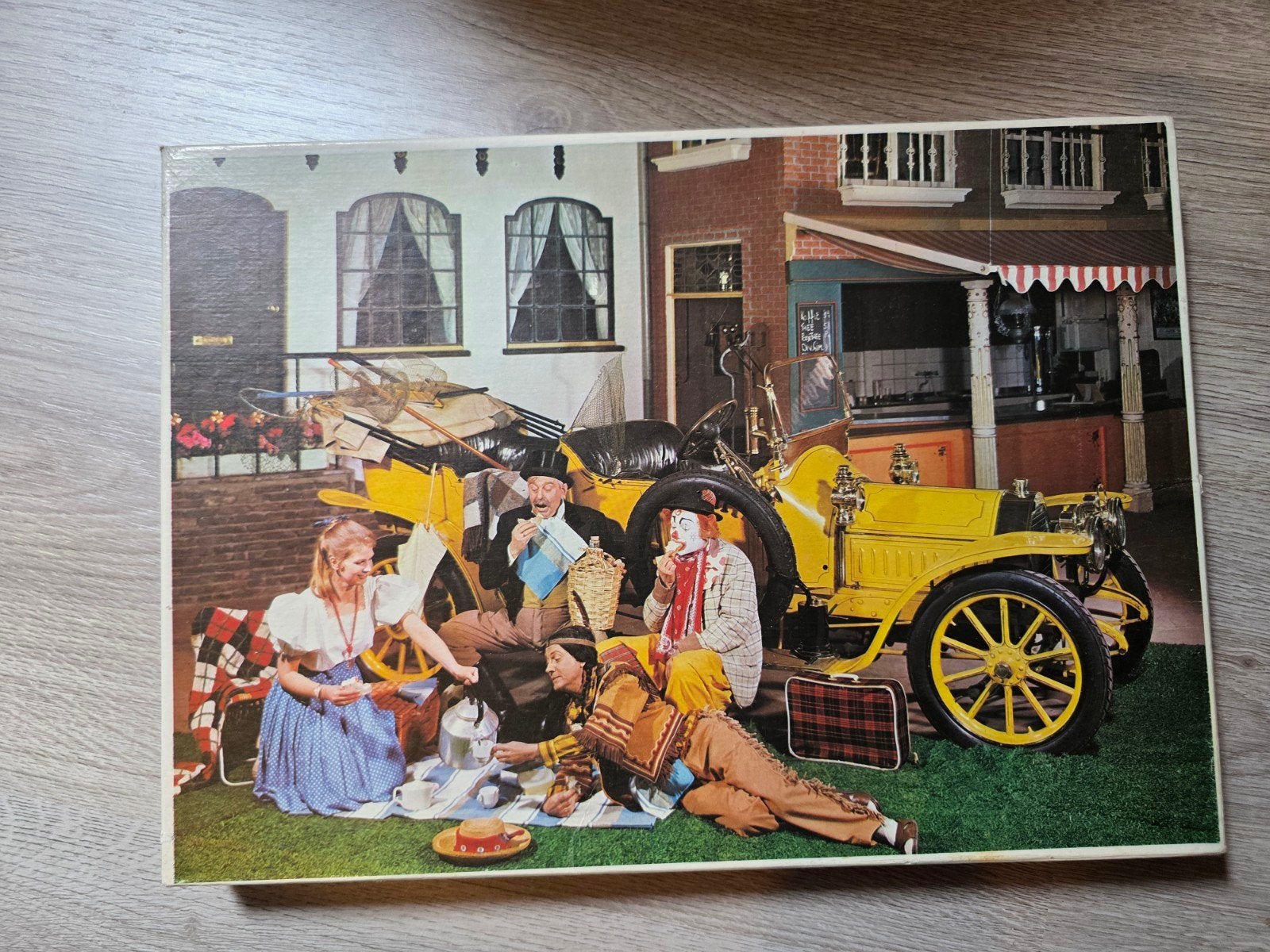 Vintage retro PIPO DE CLOWN  puzzel, Ophalen of Verzenden, Zo goed als nieuw, Tv, Overige typen