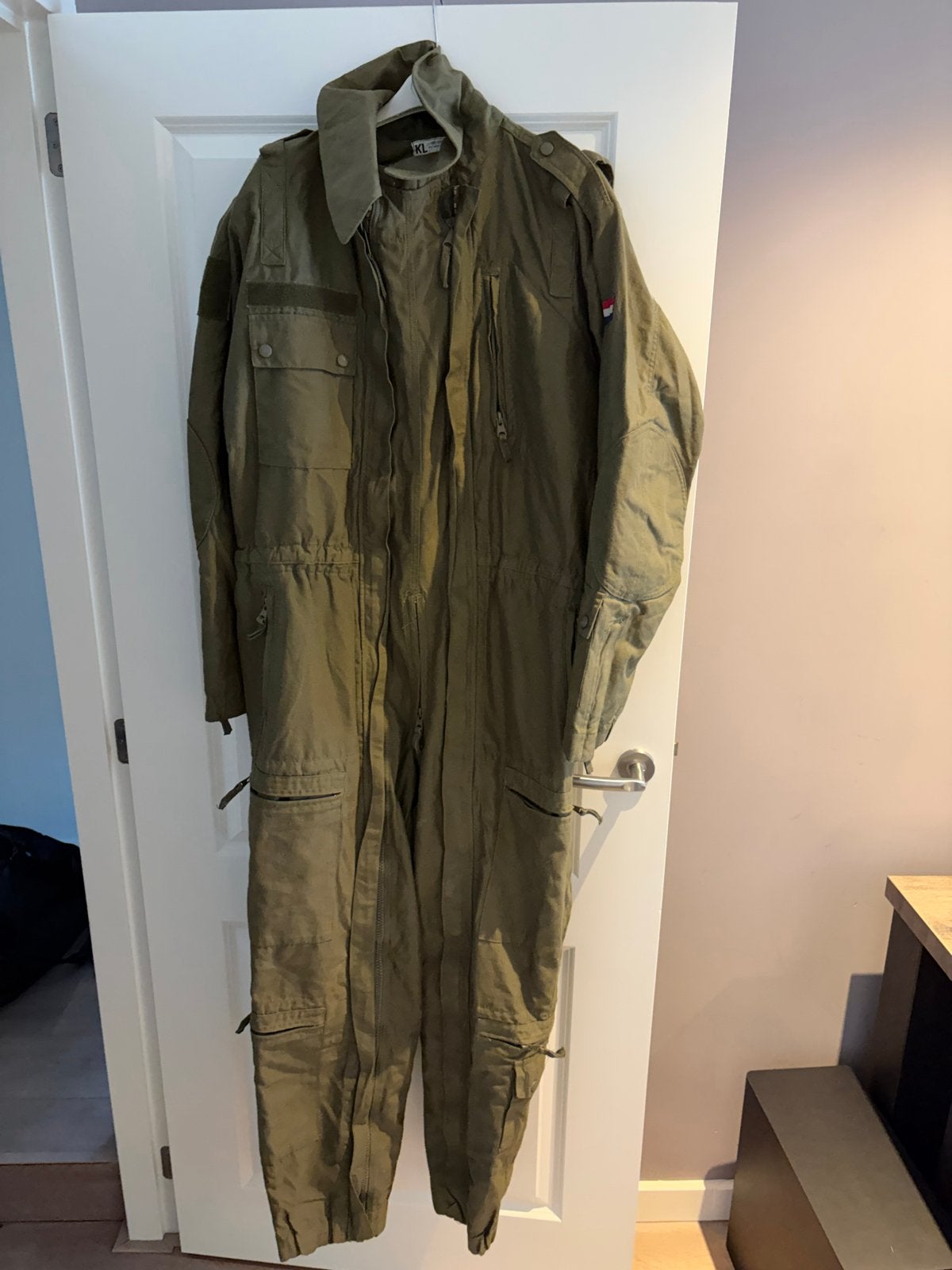 Vintage Leger Overall - Groen, Ophalen of Verzenden, Zo goed als nieuw