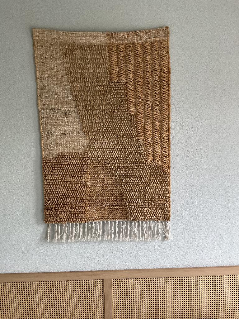 2x Wandkleed Light & Living Volterro naturel, Ophalen, Wandkleed, 100 cm, Zo goed als nieuw