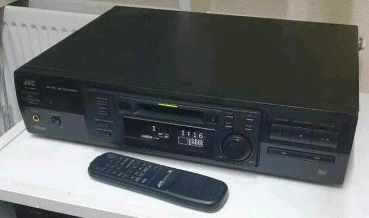 Jvc xm-228 md speler recorder mini disk + afstandsbediening, Ophalen of Verzenden