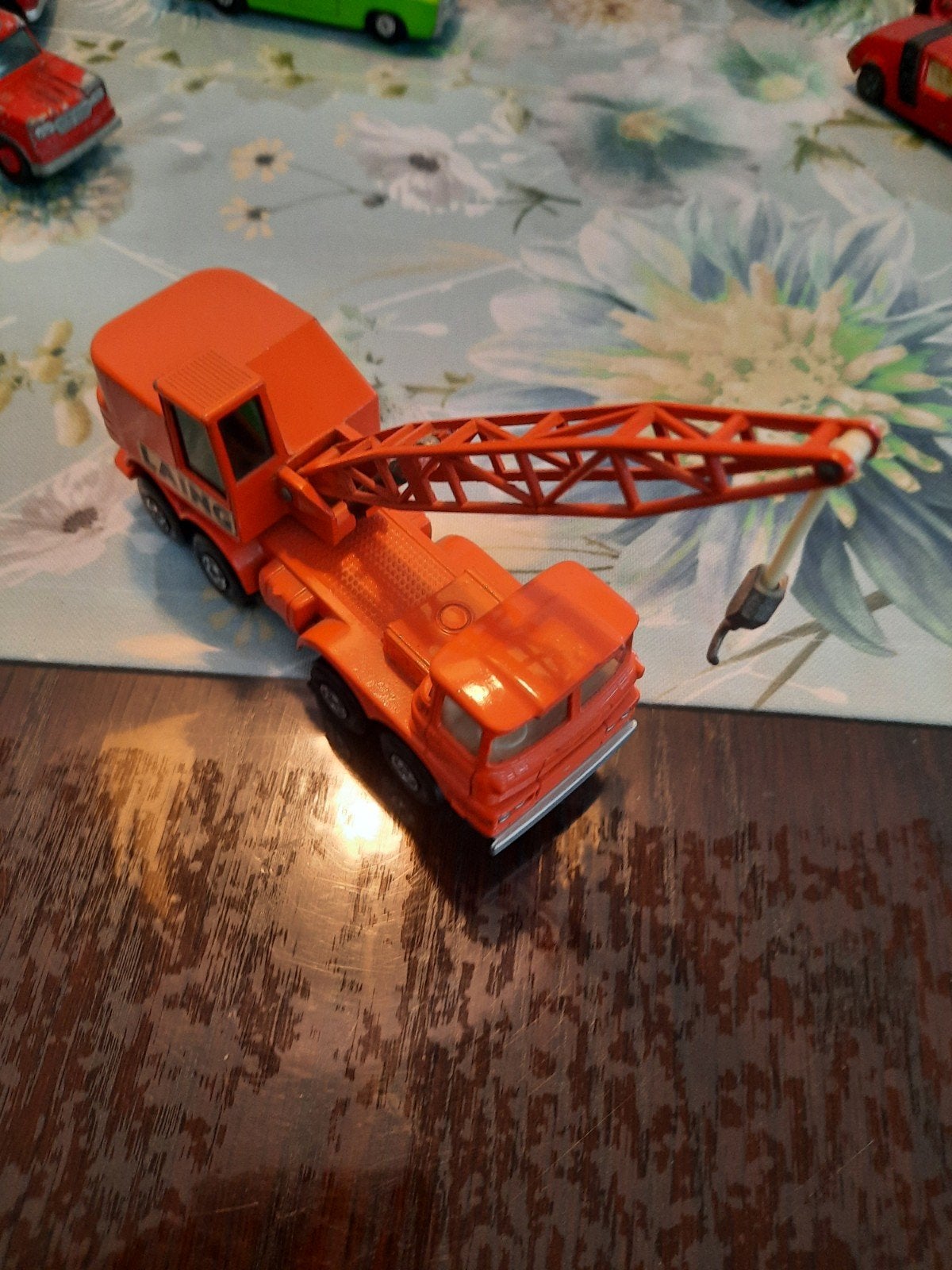 Matchbox Scammell Mobile Crane Laing - Vintage Speelgoed, Ophalen of Verzenden, Gebruikt, Overige typen