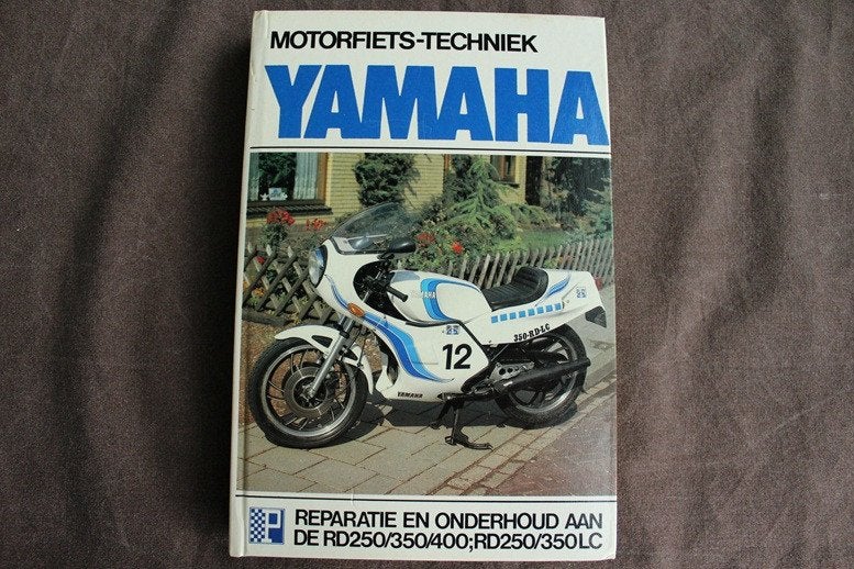YAMAHA RD 250 350 400 RD 250 350 LC werkplaatsboek YDS7 YR5, Ophalen of Verzenden, Yamaha