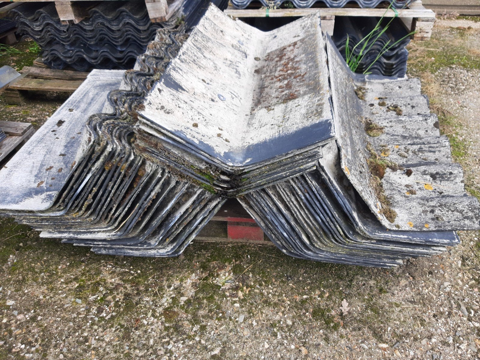 Nokstukken voor golfplaten, Ophalen, Zwart, 15 m² of meer, Golfplaat
