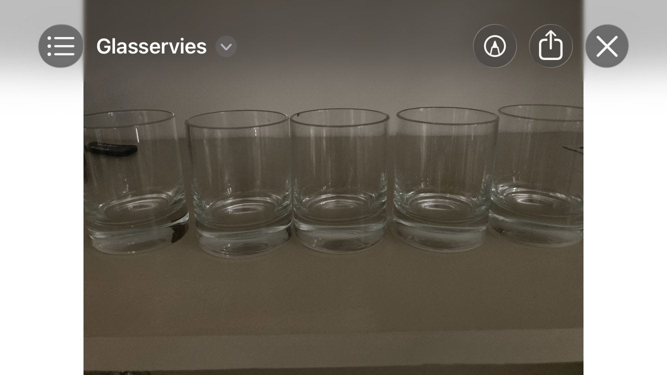 Set van 5 whiskyglazen, Ophalen of Verzenden, Zo goed als nieuw, Glas, Glas of Glazen