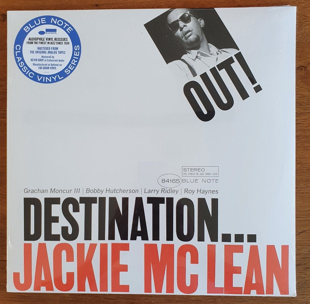 Jackie McLean - Destination...Out! (LP - reissue), LP, Geseald, Ophalen of Verzenden, 12 inch