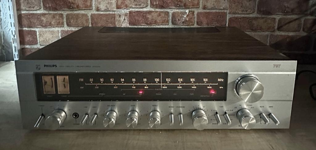 Philips AH-797 Lab Receiver Ultra Rare, Ophalen, Minder dan 60 watt, Overige merken