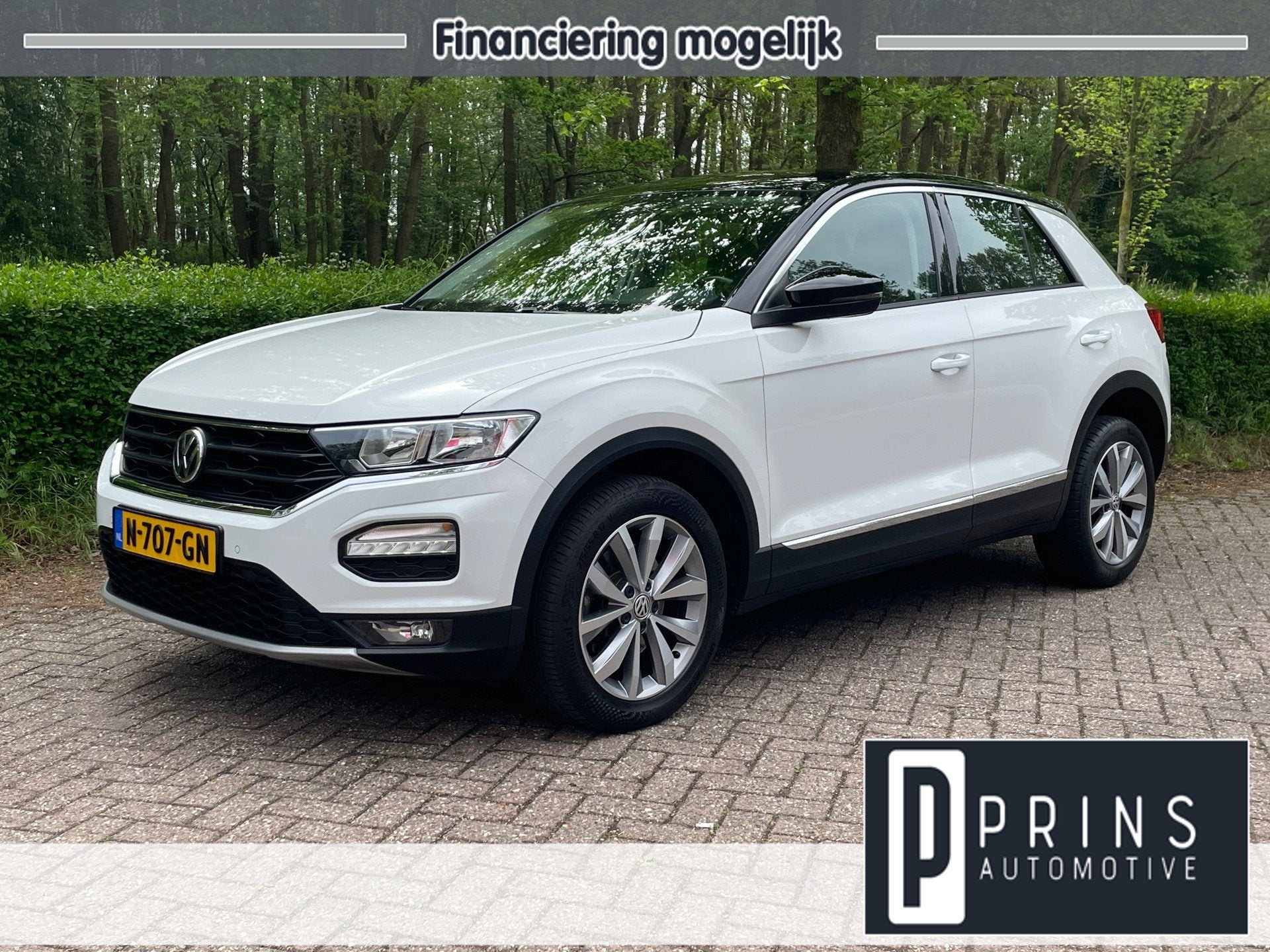 Volkswagen T-Roc 1.5|TSI|DSG|Sport|Adaptiv|Clima|Keyless|Sto, Auto's, Volkswagen, 4 cilinders, Wit, Bedrijf, 19 km/l