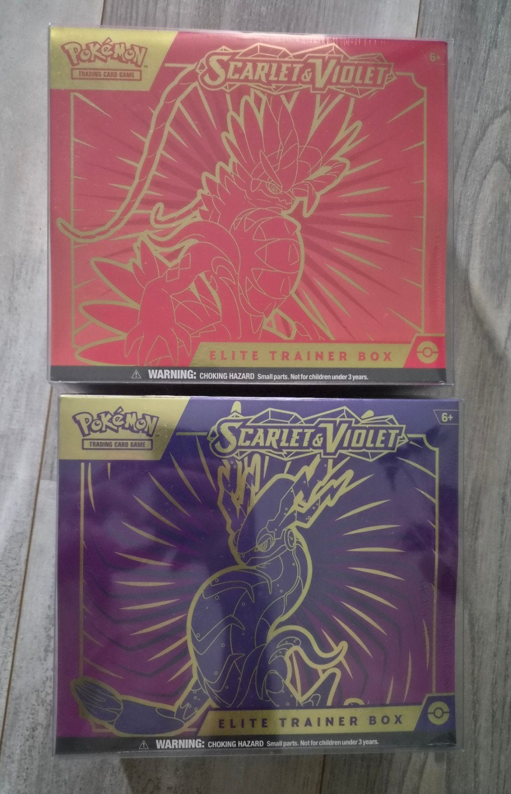 Pokémon Scarlet & Violet Elite Trainer Box Set (2 stuks), Verzenden, Nieuw, Boosterbox