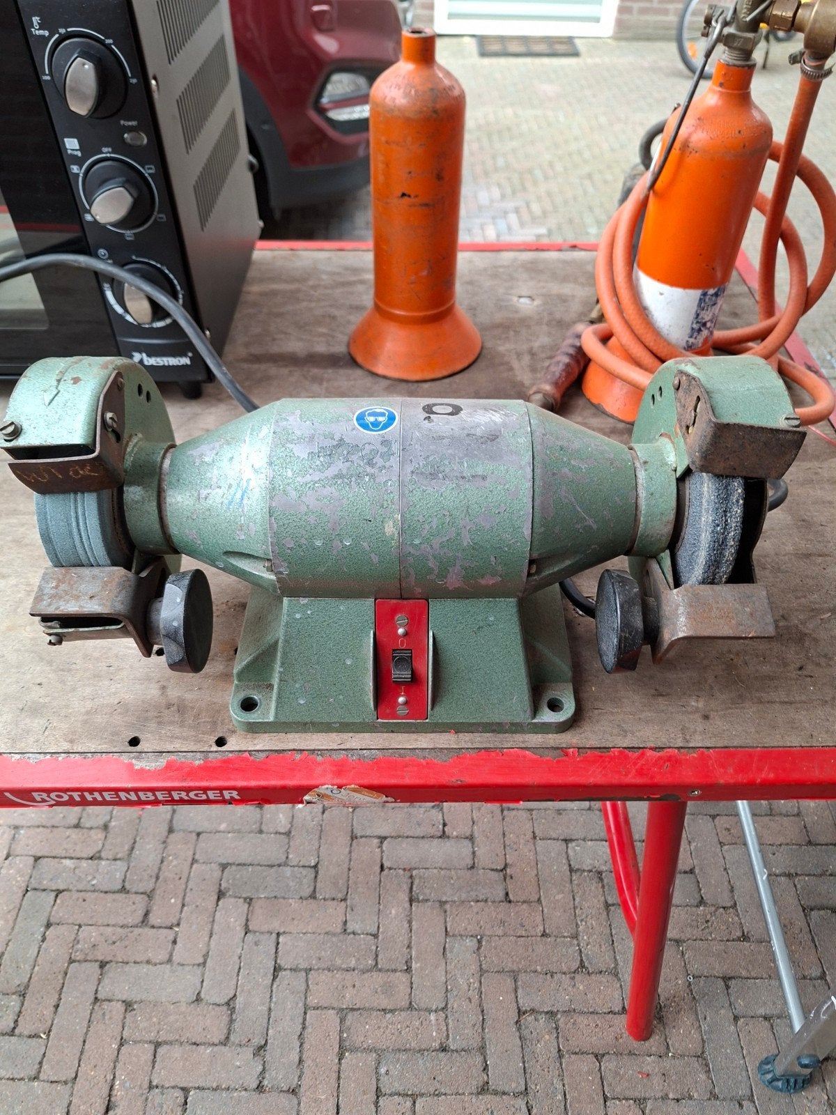 masco slijpmachine, Ophalen, Gebruikt, Minder dan 700 watt, Werkbankslijpmachine