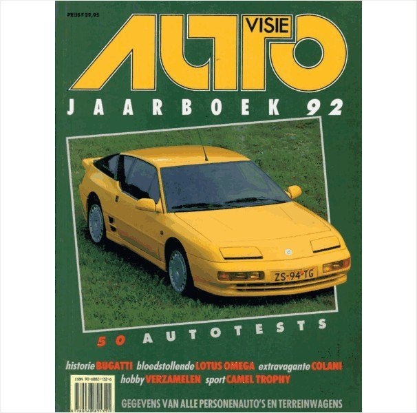 Autovisie Jaarboek 1992 #2 Nederlands, Ophalen of Verzenden, Gelezen, Algemeen