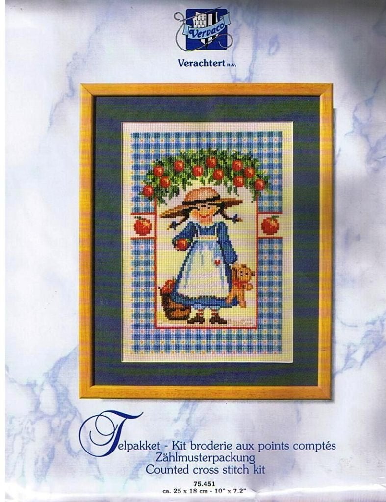 Cado vervaco borduurpakket  MADONNA met KIND, Ophalen of Verzenden, Nieuw, Handborduren, Borduurpakket