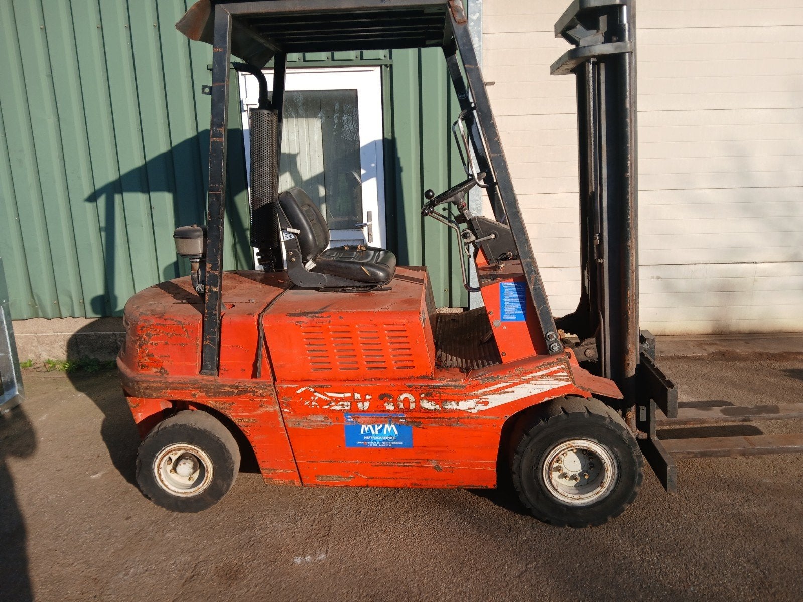 o&k 3 tons heftruck diesel, 2000 tot 3000 kg, Ophalen of Verzenden, Diesel, Heftruck