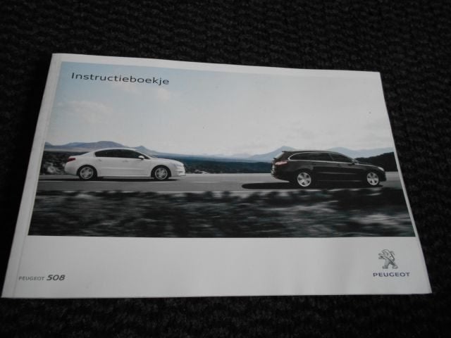 Peugeot 508 - Handleiding Instructieboek NL Boek - 2010-2014, Verzenden