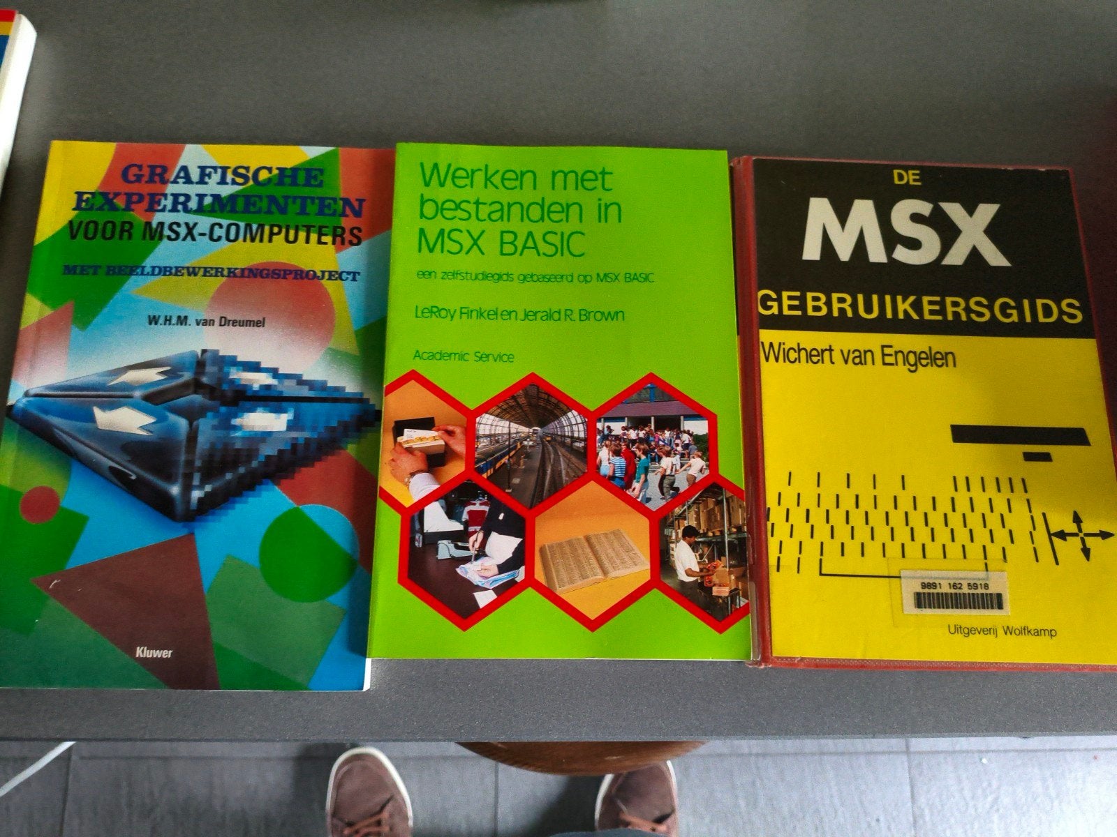 3 msx boeken ., Ophalen of Verzenden